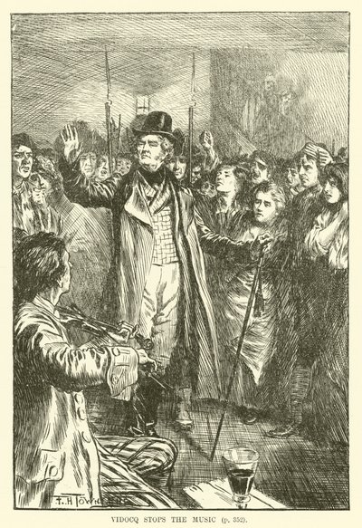 Vidocq arrête la musique - Frederick Henry Townsend