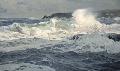 Vent du sud-ouest, St. Ives - Frederick Judd Waugh