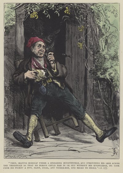 Illustration pour Barnaby Rudge - Frederick L. Bernard