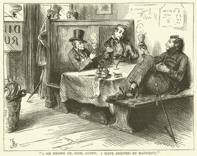 Illustration pour Bleak House - Frederick L. Bernard
