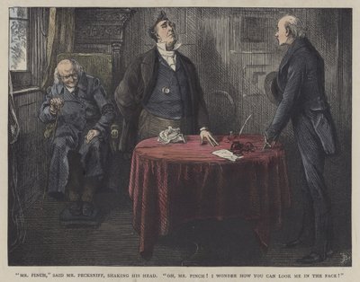 Illustration pour Martin Chuzzlewit - Frederick L. Bernard