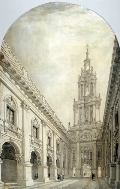 Conception pour le nouveau Royal Exchange - Frederick Mackenzie