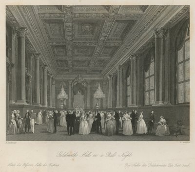 Goldsmiths Hall lors d