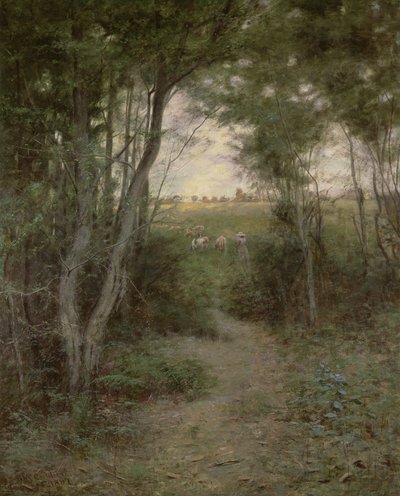 La brousse près de Heidelberg, Melbourne, 1898 - Frederick McCubbin