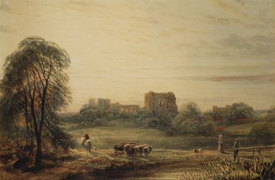 Abbaye de Glastonbury - Frederick Nash