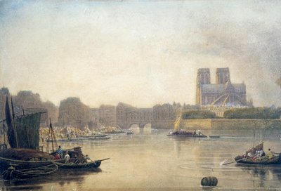 Notre-Dame, Paris, 19e siècle - Frederick Nash