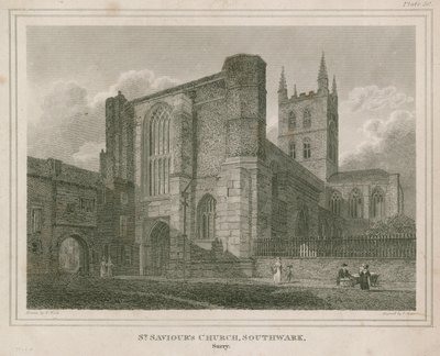 Église de St Saviour, Southwark, Surrey - Frederick Nash