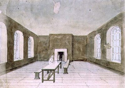La chambre condamnée, prison de Newgate - Frederick Nash