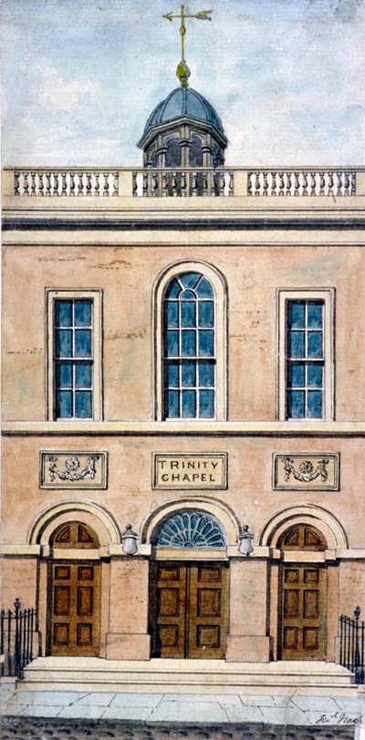 Chapelle de la Trinité, Conduit Street, Westminster, Londres - Frederick Nash