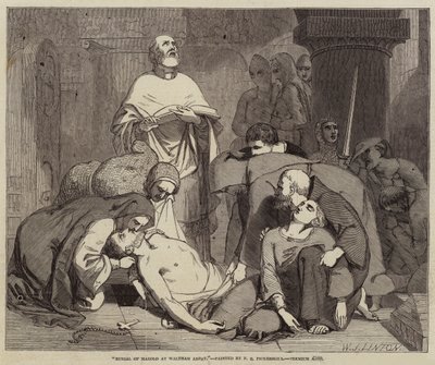 Enterrement de Harold à l