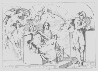 John Milton, Il Penseroso - Frederick Richard Pickersgill