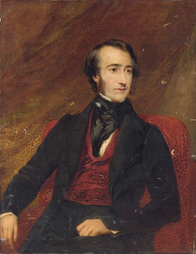 Portrait de Sir Edward Colebrooke, 1843 - Frederick Richard Say
