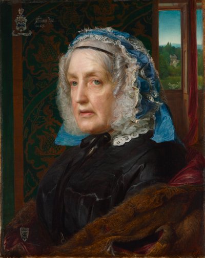 Portrait de Susanna Rose, 1862 - Frederick Sandys