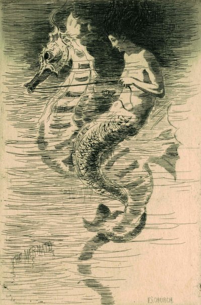 La Sirène, vers 1881 - Frederick Stuart Church