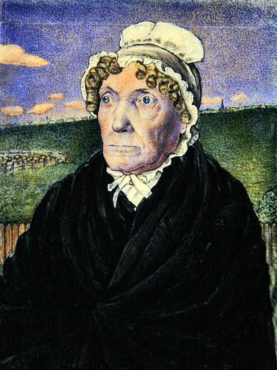 Portrait de la deuxième femme de William Williams, c.1828 - Frederick Tatham