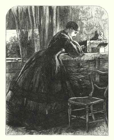 Une lamentation - Frederick Walker
