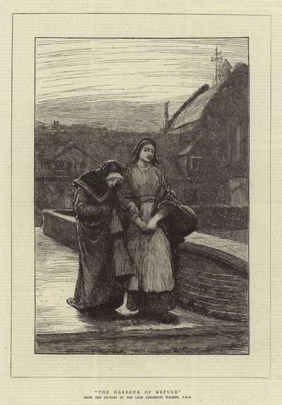 Le Port de Refuge - Frederick Walker