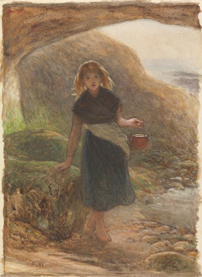 Le ramasseur de moules - Frederick Walker