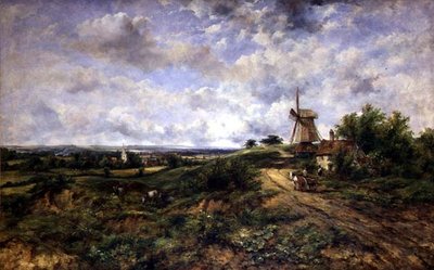 Vue de Hampstead Heath - Frederick Waters Watts