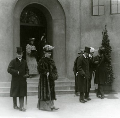 Le roi George V et la reine Mary à l