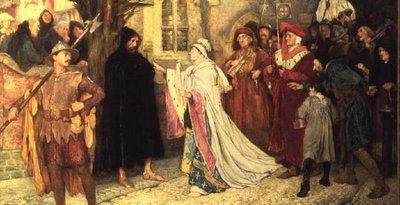 La pénitence de la duchesse de Gloucester - Frederick William Davis