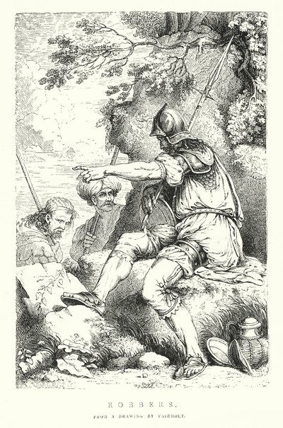 Voleurs (gravure) - Frederick William Fairholt
