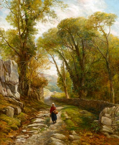 Promenade en forêt, 1872 - Frederick William Hulme