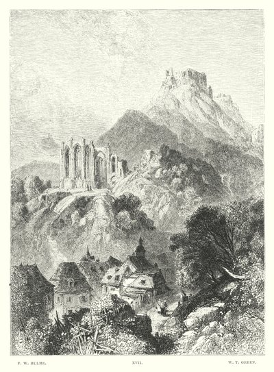 Childe Harold de Lord Byron, Chant III, Strophe 46 (gravure) - Frederick William Hulme