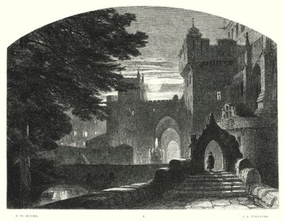 Childe Harold de Lord Byron, Chant I, Strophe 7 (gravure) - Frederick William Hulme