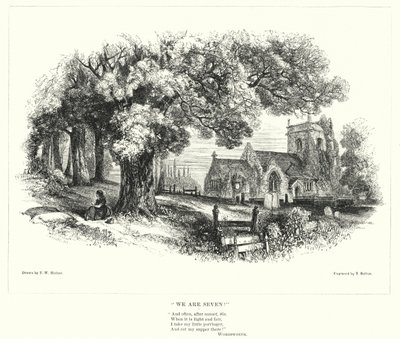Nous Sommes Sept ! (gravure) - Frederick William Hulme