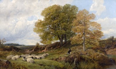 Scène de Forêt - Frederick William Hulme