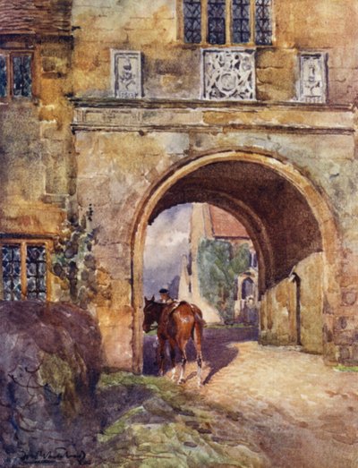 Manoir de Wormleighton - Frederick William Newton Whitehead