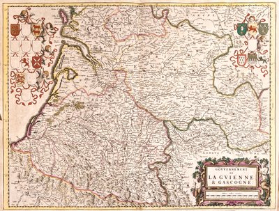 Guyenne, Gascony, France - Frederick de Wit