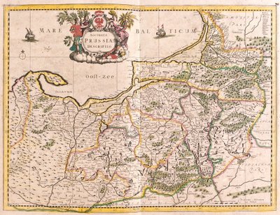 Carte du Royaume de Prusse (Allemagne) - Frederick de Wit