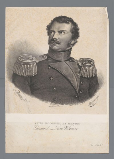 Son Altesse le Duc Bernard de Saxe-Weimar - Frederik Lodewijk Huygens