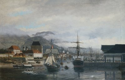Port de Bergen, Tollboden - Frederik Sorvig