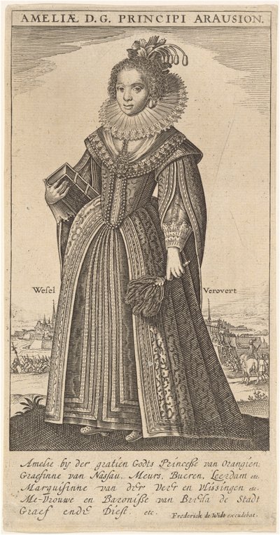 Amalia, épouse de Frédéric-Henri, prince d