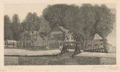 Maison de polder - Frederik van der Harst (signed by artist)