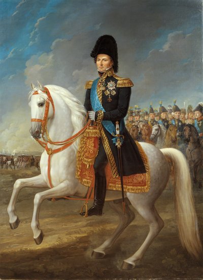 Portrait de Jean Baptiste Jules Bernadotte (1763-1844), maréchal de France, roi de Suède et de Norvège - Fredric Westin