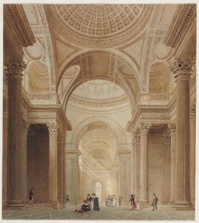Intérieur du Panthéon à Paris - Fredrick Nash