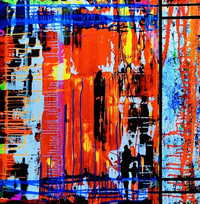 Abstrait urbain dynamique - Fredrik Olsen