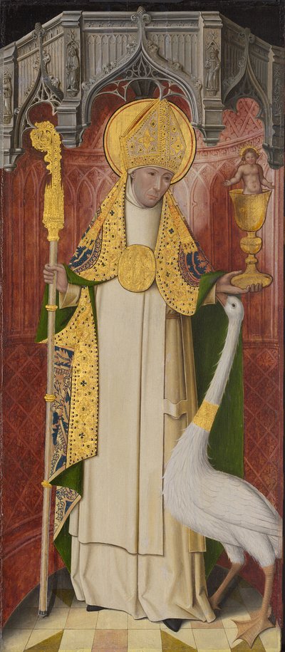 Retable de Thuison-les-Abbeville : Saint Hugues de Lincoln - French