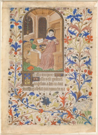 Saint Luc - French 15th Century