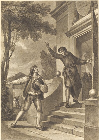 Alix malade - French 18th Century
