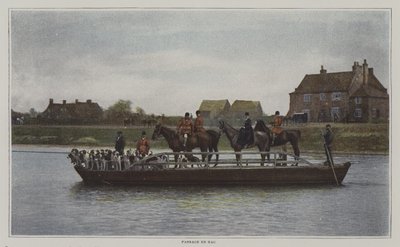Une chasse traversant en ferry - French Photographer