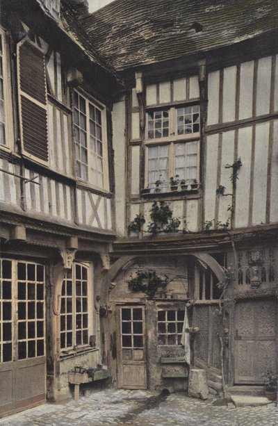 Abbeville, Maison dite de François Premier (cour intérieure) - French Photographer