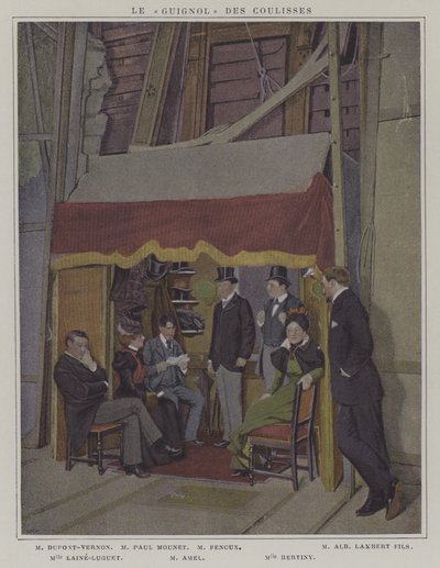 Acteurs dans les coulisses de la Comédie-Française - French Photographer