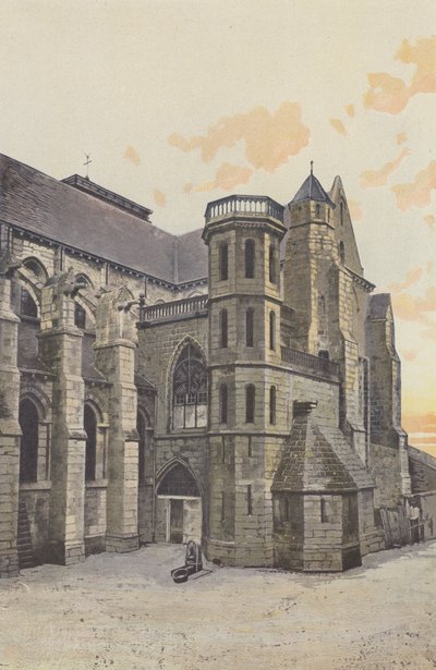 Aigueperse, Église, Façade S - French Photographer