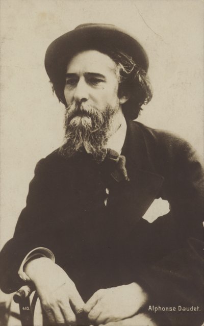Alphonse Daudet (1840-1897), romancier français - French Photographer