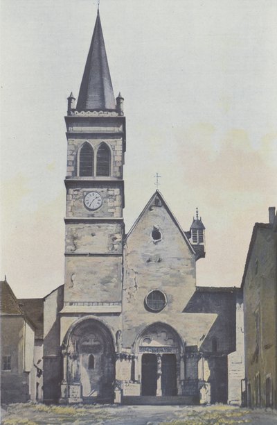 Ambronay, Église, Façade O - French Photographer